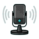 Refnews Radio platform with interactive features for news and talk show streaming.